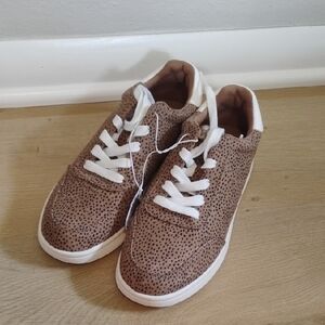 Brown and White Old Navy Sneakers